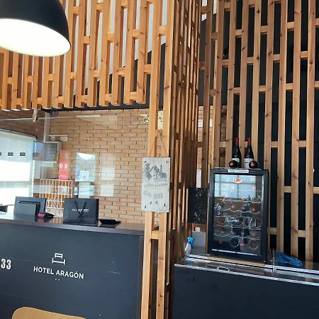 Hotel Aragon La Puebla de Alfindén Kültér fotó