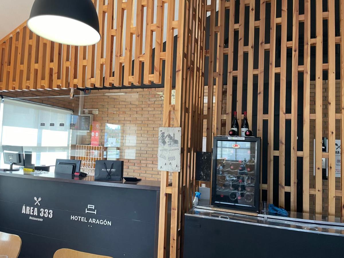 Hotel Aragon La Puebla de Alfindén Kültér fotó