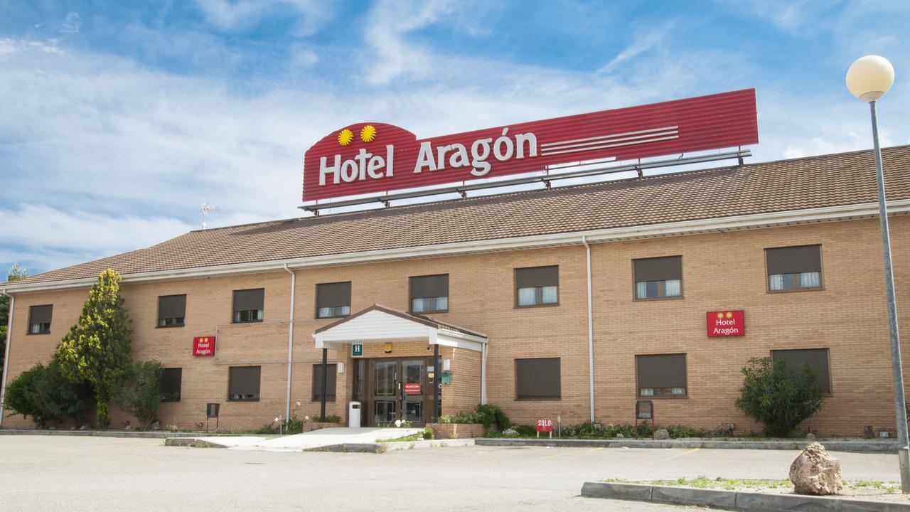 Hotel Aragon La Puebla de Alfindén Kültér fotó